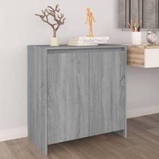 vidaXL Grey Sonoma Sideboard 70x75cm