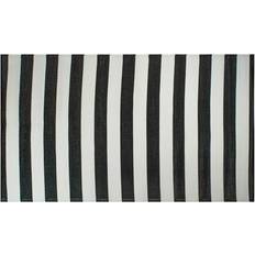 Black and white stripe rug DII & Stripe Black, White, Multicolor 48x"