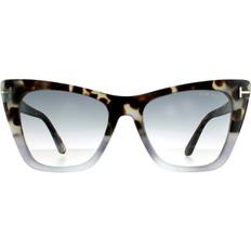 Tom Ford Women Sunglasses Tom Ford Cat Eye Coloured Havana