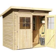 Galten Model 4 Havehus I Ubehandlet Træ 5,1m2