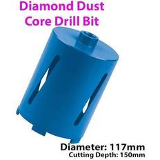 Loops 117mm x 150mm Diamond Core Drill Bit Hole Cutter For Brick Wall Concrete Block