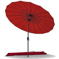 Vounot 2.7m Shanghai Parasol, Garden Tilting Parasol