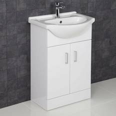 550mm Bathroom Vanity Unit Sink Gloss