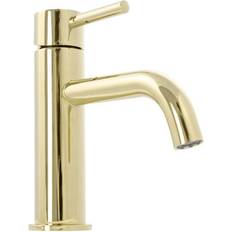Taps REA Basin Faucet REA Lungo Gold Low