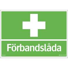 Förbandslåda Skylt Förbandslåda 30-1116 105X148Mm