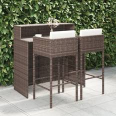 Garden & Outdoor Furniture vidaXL brown Outdoor Bar Set