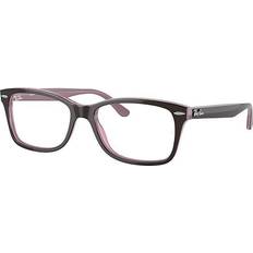 Herr - Rosa Glasögon Ray-Ban RB5428 Brun på rosa Montura Klara Lentes polariserade 53-17