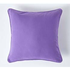 Purple Cushion Covers Homescapes Cotton Plain Cushion Cover Purple