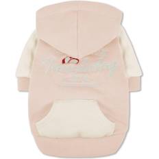 Animali domestici Touchdog Heritage Soft-Cotton Dog Hoodie - Pink - X-Small