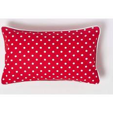 Homescapes Dots Polka Dots Cushion Cover Red (50x)