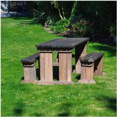 Rutland County Garden Furniture Tinwell 4ft Rounded