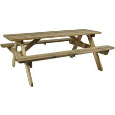 Brown Picnic Tables Garden & Outdoor Furniture Netfurniture Raysoni Garden