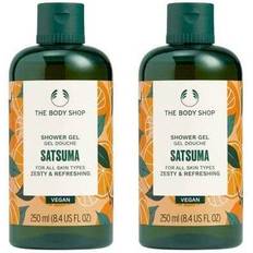 The Body Shop Docce Corpo The Body Shop Satsuma Vegan Gel Twin Pack 250ml