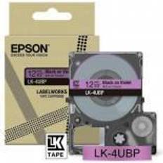 Epson Nastri adesivi Epson LK-4UBP Black on Purple Tape Cartridge 12mm