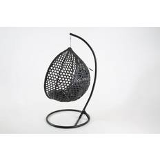 Outdoor Living The Onyx Black Swing Egg Pod
