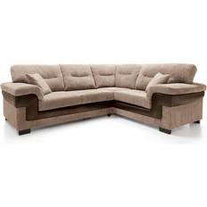 4 Seater - Sofa Set Sofas 15 Samson Corner Brown Sofa 262cm 4 Seater