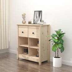 vidaXL 70x35x80 Pine Sideboard