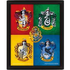 Pyramid International Harry Potter Colourful Crests Plakat