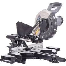 SwitZer Mitre Saw 10 inch Compound Sliding 2000W Single Bevel Cut Laser Blade