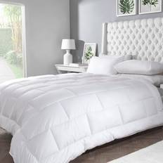 Cascade Home Collection Bamboo Duvet Cover White