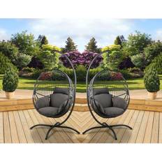 Garden & Outdoor Furniture Pagoda Set Of 2 Single Garden Egg