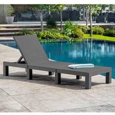 Chaises longues Keter Bain de Soleil Avec Dossine Tressée 441306