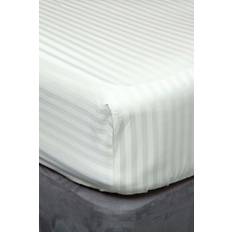 Belledorm Hotel Suite Satin Stripe 540 Thread Count Bed Sheet