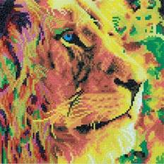 Peintures Diamant Crystal Art Diamond Embroidery Kit Lion