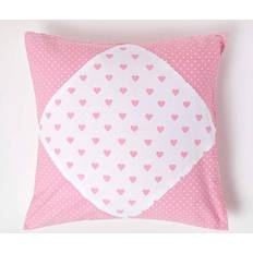 Pillows Homescapes Polka Dots Cushion Cover Pink (60x60cm)