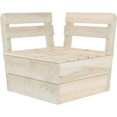 vidaXL Palettensofa Eckteil Imprägniertes Modulsofa