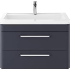 Blue Vanity Units Hudson Reed Solar Hung Vanity Unit