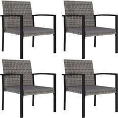 VidaXL Garden Chairs vidaXL 4x Garden Poly Garden Dining Chair