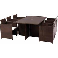 Royalcraft Amir Nevada Cube Patio Dining Set