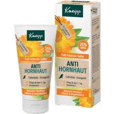 Frei von Mineralöl Fußpflege Kneipp Fuß-Intensiv-Salbe Anti Hornhaut - Calendula & Orangenöl 50ml