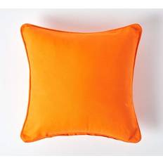 Orange Housses de coussin Homescapes Uni Orange 30 x 30 cm Housse de coussin Orange