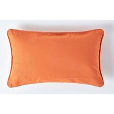 Orange Housses de coussin Homescapes Cotton Cushion Cover Orange (50x)