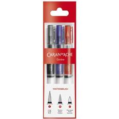 Caran d’Ache Malertilbehør Caran d’Ache Caran Dache Water brush, pack of 3 1 each of Ref 0115-201/202/203 hanging pack
