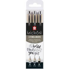 Multicoloured Fineliners Sakura Pigma Micron Pen 05 Set of 3
