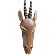 Design Toscano 14 5 African Serengeti Gemsbok Tribal-Style Animal Mask Pyntefigur