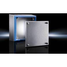 X box series Rittal HD Series Stainless Steel Terminal Box, IP66, IP69K, 150 mm x 150 mm x 80mm