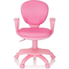 Sitzmöbel hjh OFFICE Kinderdrehstuhl KID COLOUR Stoff