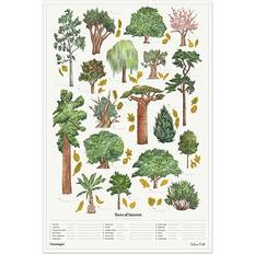 Luckies of London Trees Of Interest Poster 50x70cm