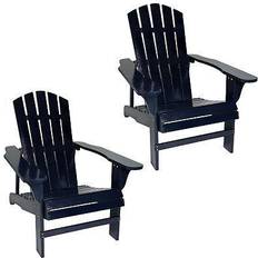 Wood Sun Chairs Sunnydaze Coastal Bliss Wooden Adirondack