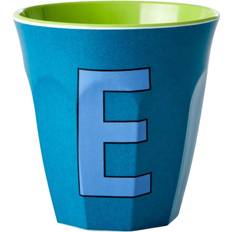 Rice Melamin Cup Medium Letter E 30 cl