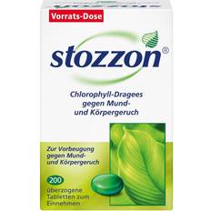 Vitamine & Nahrungsergänzung STOZZON Chlorophyll überzogene Tabletten 200 St.