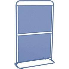 MWH Paravento Da Balcone In Metallo Blu 180 x 80 cm