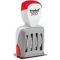 Trodat CLASSIC Timbro data 54 x 30 mm (L x A) Grigio luminescente, Rosso