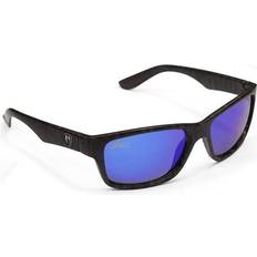 Camo Sunglasses - Grey Lens Blue Mirror