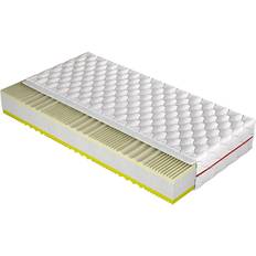 200 cm Skummadrasser Bedly Visso Patja 200x200x20 cm Valkoinen