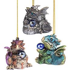 3 Piece Hanging Figurine Set 5.08cm H X 5.08cm W X 6.35cm D